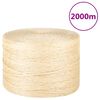 vidaXL 100% sziz&aacute;lk&ouml;t&eacute;l 3 mm 2000 m