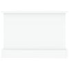 vidaXL magasfényű fehér szerelt fa dohányzóasztal 90x50x35 cm