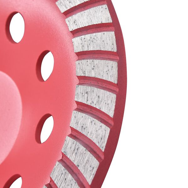 vidaXL gy&eacute;m&aacute;nt csiszol&oacute;t&aacute;rcsa turb&oacute;val 180 mm