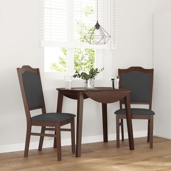 vidaXL 2 db barna t&ouml;m&ouml;rfa gumib&oacute;l k&eacute;sz&uuml;lt &eacute;tkezősz&eacute;kek p&aacute;rn&aacute;kkal