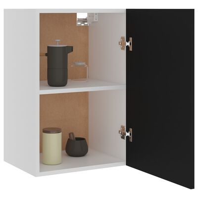 vidaXL fekete forgácslap függő szekrény 39,5 x 31 x 60 cm