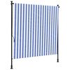 vidaXL k&eacute;k &eacute;s feh&eacute;r sz&ouml;vet &eacute;s ac&eacute;l k&uuml;lt&eacute;ri rol&oacute; 200 x 270 cm