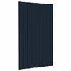 vidaXL Tetőpanel 36 db Antracitsz&uuml;rke 80 x 45 cm Horganyzott ac&eacute;l