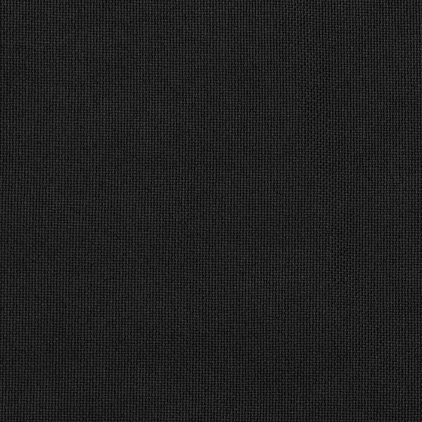 vidaXL 2 db fekete vászonhatású sötétítőfüggöny kampókkal 140 x 225 cm