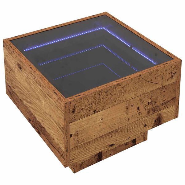 vidaXL Doh&aacute;nyz&oacute;asztal &Ouml;reg fa 40 x 40 x 30 cm Faanyag