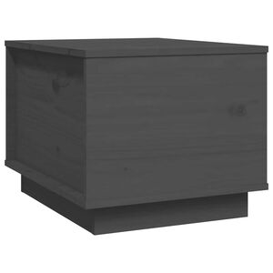 vidaXL sz&uuml;rke t&ouml;m&ouml;r fenyőfa doh&aacute;nyz&oacute;asztal 40x50x35 cm