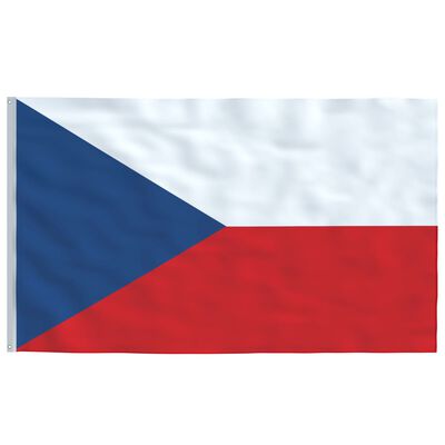 vidaXL cseh zászló alumíniumrúddal 4 m