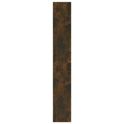 vidaXL füstös tölgyszínű könyvszekrény/térelválasztó 80 x 30 x 198 cm