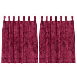 vidaXL B&aacute;rsonyf&uuml;gg&ouml;ny&ouml;k f&uuml;gg&ouml;ny&ouml;kkel 2 pcs Bord&oacute; 140 x 140 cm B&aacute;rsony