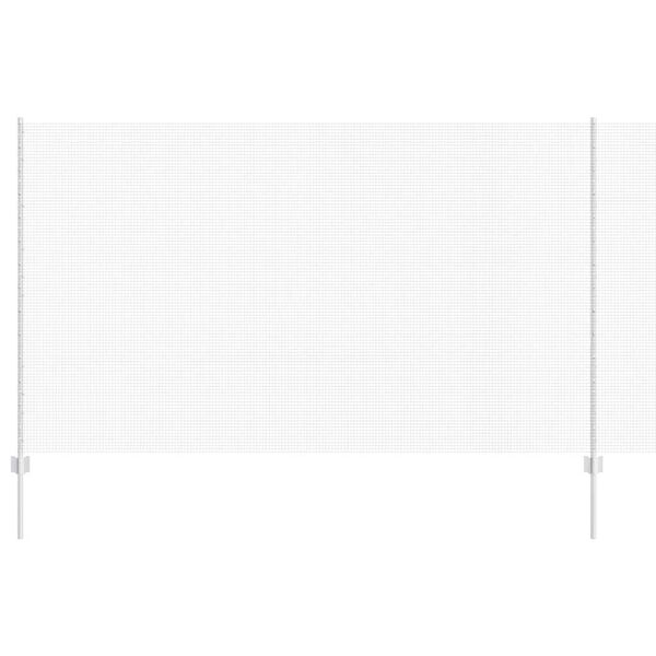 vidaXL Ker&iacute;t&eacute;s oszlopokkal Ez&uuml;st 1,4 x 25 m Ac&eacute;l