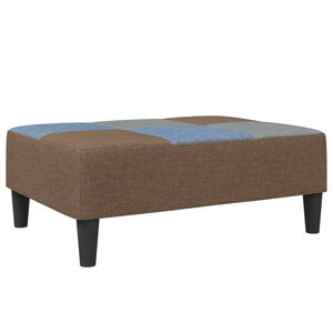 vidaXL foltvarrott sz&ouml;vet l&aacute;bzs&aacute;moly 77x55x31 cm