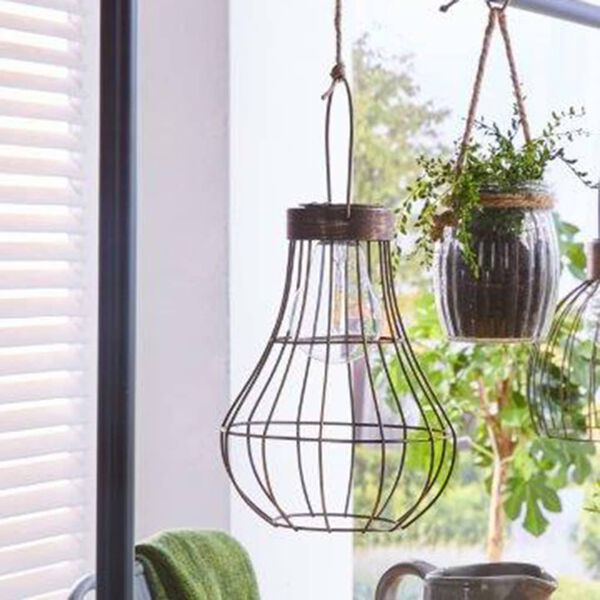 Luxform Manchester napelemes LED-es kerti l&aacute;mpa