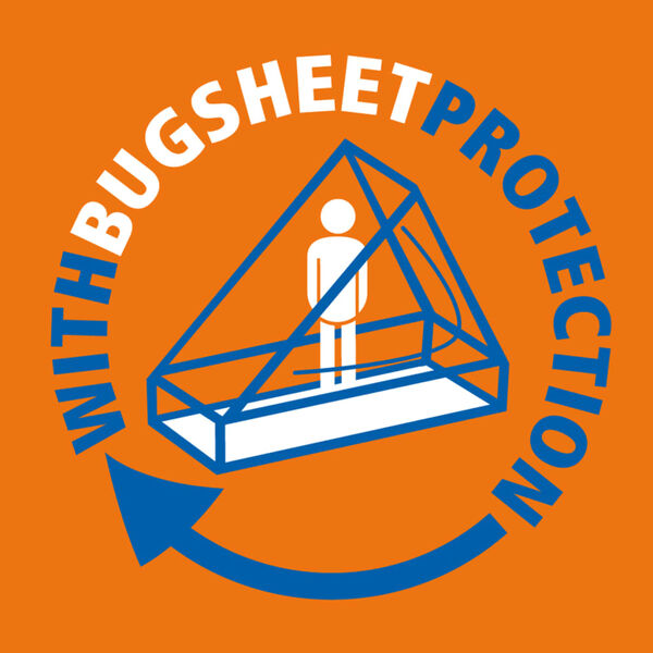 Travelsafe Tropical 1 személyes háromszög alakú selyemgubó szúnyogháló