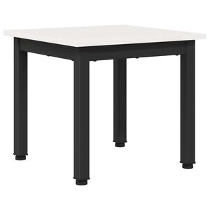 vidaXL Doh&aacute;nyz&oacute;asztal Feh&eacute;r 40 x 40 x 36 cm T&ouml;m&ouml;r fenyőfa