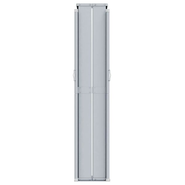 vidaXL krémszínű behúzható oldalsó napellenző 200 x 1200 cm