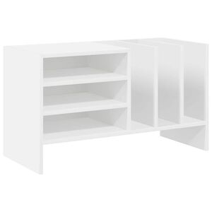 vidaXL Hanglemez szekr&eacute;ny Feh&eacute;r 78,5 x 35 x 45 cm Szerelt Fa