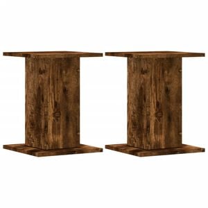 vidaXL 2 db f&uuml;st&ouml;s t&ouml;lgy sz&iacute;nű szerelt fa hangsz&oacute;r&oacute;&aacute;llv&aacute;ny 30x30x40 cm