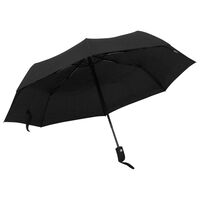 vidaXL fekete automatikusan összecsukható esernyő 95 cm