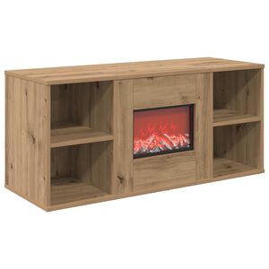 vidaXL Elektromos kandall&oacute; K&eacute;zműves T&ouml;lgy 100 x 37 x 45,5 cm