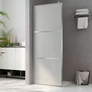 vidaXL zuhanyfal ESG tej&uuml;veggel 80 x 195 cm