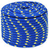 vidaXL T&ouml;bbc&eacute;l&uacute; munkak&ouml;t&eacute;l 12 mm 25 m K&eacute;k PP 930 kg Max. teherb&iacute;r&aacute;s