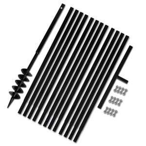 F&ouml;ld F&uacute;r&oacute; 100 mm Foganty&uacute; Hosszabb&iacute;t&oacute; Cs&ouml; 13 m Ac&eacute;l