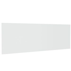 vidaXL feh&eacute;r szerelt fa fali fejt&aacute;mla 240 x 1,5 x 80 cm
