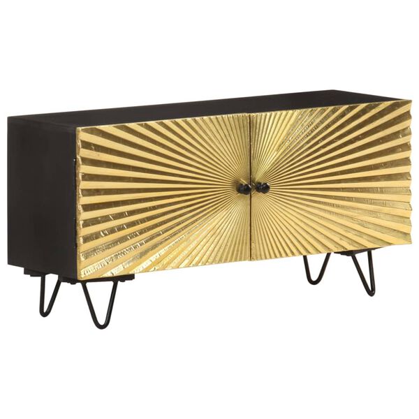 vidaXL tömör mangófa TV-szekrény 90 x 30 x 45 cm