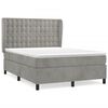 vidaXL vil&aacute;gossz&uuml;rke b&aacute;rsony rug&oacute;s &aacute;gy matraccal 140x190 cm