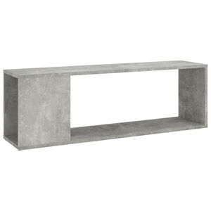 vidaXL betonsz&uuml;rke szerelt fa TV-szekr&eacute;ny 100 x 24 x 32 cm
