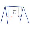 vidaXL K&uuml;lt&eacute;ri Hinta Szett Soksz&iacute;nű 263 x 185 x 185 cm Ac&eacute;l &eacute;s PE