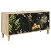 vidaXL TV szekr&eacute;ny RHENEN 102 x 33 x 50 cm Sonoma Szerelt Fa