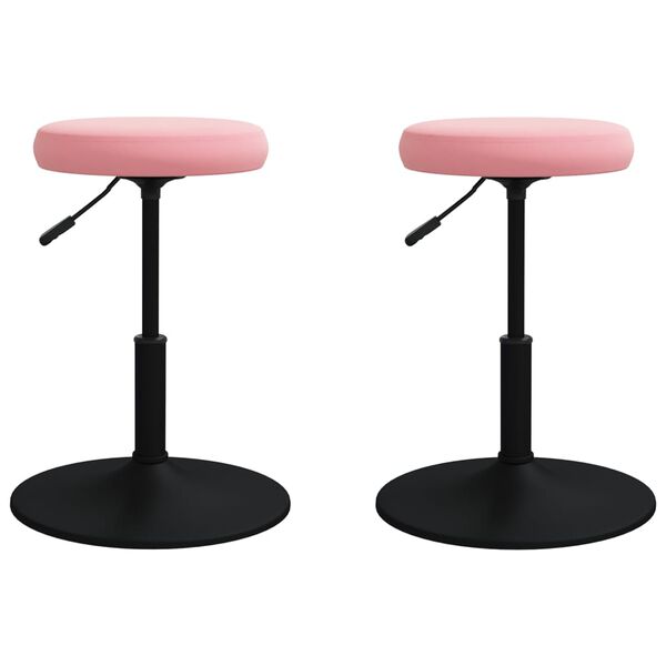 vidaXL 2 db r&oacute;zsasz&iacute;n b&aacute;rsony &eacute;tkezősz&eacute;k