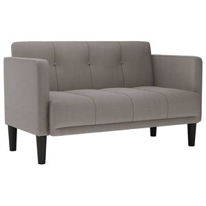vidaXL t&oacute;psz&iacute;nű sz&ouml;vet loveseat kanap&eacute; 111 cm