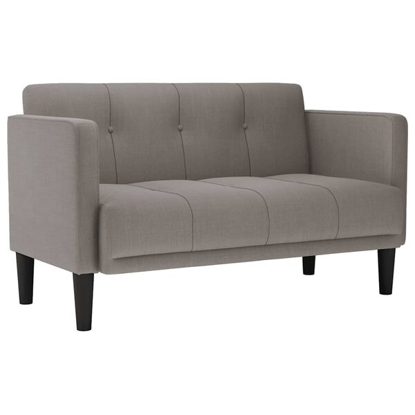 vidaXL t&oacute;psz&iacute;nű sz&ouml;vet loveseat kanap&eacute; 111 cm