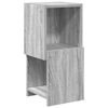 vidaXL Sarokszekr&eacute;ny 25,5x25x55cm Szerelt Fa Sz&uuml;rke Sonoma