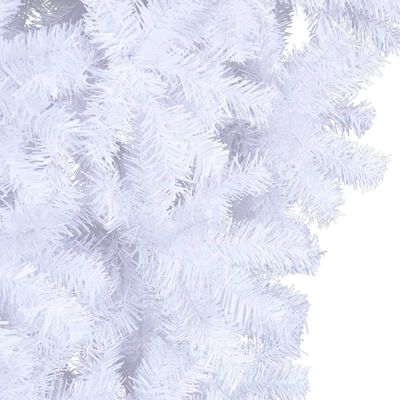 vidaXL fehér fordított műkarácsonyfa állvánnyal 150 cm