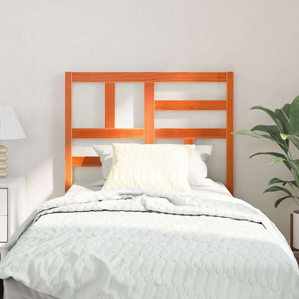 vidaXL &Aacute;gyszerkezet Fejt&aacute;mla Faggy&uacute; barna 105,5 x 4 x 104 cm