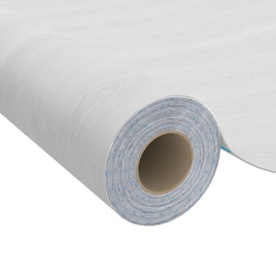 vidaXL fehér faszínű öntapadó PVC bútorfólia 500 x 90 cm