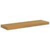 vidaXL Falpolc Falra szerelhető B&eacute;zs 90 x 23,5 x 3,8 cm Szerelt Fa