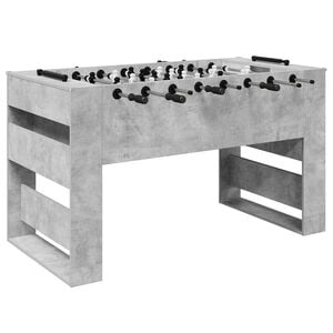 vidaXL Foci Asztal Beton Sz&uuml;rke 146,5 x 74 x 85 cm Faanyag