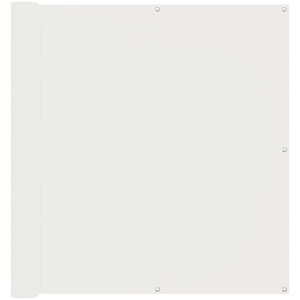 vidaXL Erk&eacute;ly Sz&uacute;nyogh&aacute;l&oacute; Feh&eacute;r 110 x 600 cm Oxford Sz&ouml;vet