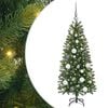 vidaXL Mű kar&aacute;csonyfa Z&ouml;ld 120 cm PE &eacute;s PVC