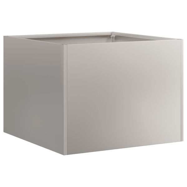 vidaXL &uuml;ltető rozsd&aacute;s 40x40x30 cm időj&aacute;r&aacute;s&aacute;ll&oacute; ac&eacute;lb&oacute;l