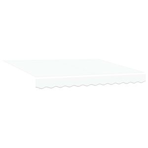 vidaXL Beh&uacute;zhat&oacute; napellenző Feh&eacute;r 300 x 250 x 165 cm Sz&ouml;vet &eacute;s F&eacute;m