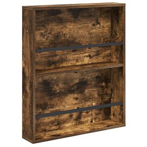 vidaXL Magazin &aacute;llv&aacute;ny F&uuml;st&ouml;lt t&ouml;lgy 60 x 12 x 70 cm Szerelt Fa