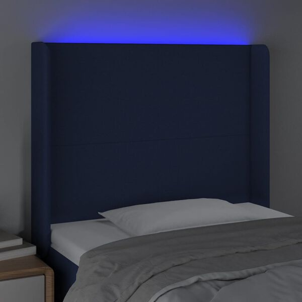 vidaXL k&eacute;k sz&ouml;vet LED-es fejt&aacute;mla 83x16x118/128 cm