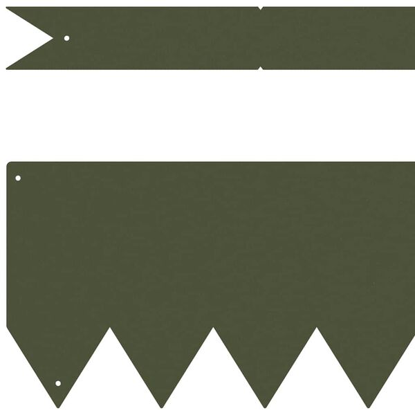 vidaXL Fűszeg&eacute;lyez&eacute;s 20 pcs Olajz&ouml;ld 100 x 0.05 x 20 cm