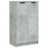 vidaXL betonsz&uuml;rke szerelt fa cipősszekr&eacute;ny 59 x 35 x 100,5 cm