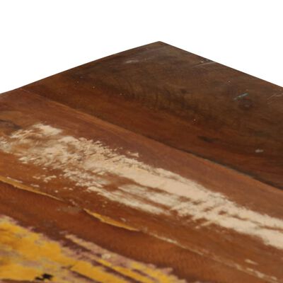 vidaXL tömör újrahasznosított fa dohányzóasztal 50 x 50 x 35 cm